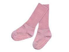 GoBabyGo socks rose blush merino wool